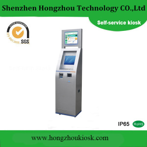 Touch Screen Credit Card Payment Interactive Information Kiosk