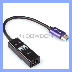 USB 3.0 Gigabit Ethernet RJ45 External Network Card LAN Adapter 10/100/1000Mbps