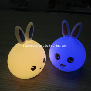 7 Colors LED 3D Adorable Rabbit Shape Night Light