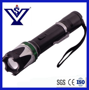 Electric Shock Taser Stun Gun with LED Flashlight/Flashlight Shocker (SYSG-201761)