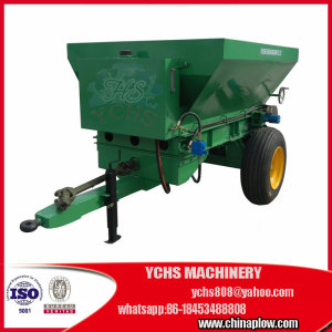 Farm Machinery Fertilizer Distributor Sjh Tractor Drawn Manure Spreader
