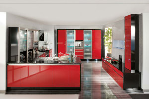 Modern Kitchen Furniture Wooden Fashion High Gloss Kitchen Cabinets